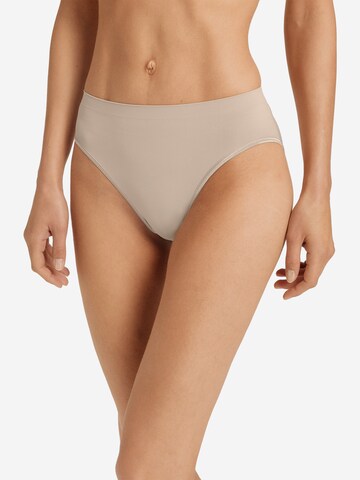 Hanro Midi Slip ' Touch Feeling ' in Beige: Vorderseite