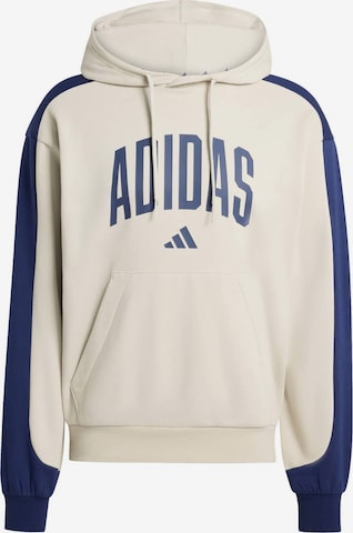 ADIDAS SPORTSWEAR Спортен суитшърт 'COLLEGIATE' в сиво: отпред