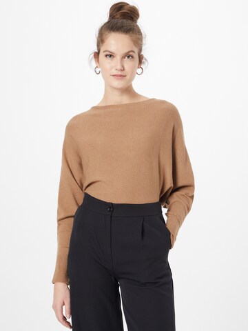 Sublevel Sweater in Brown: front