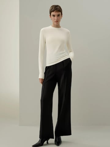 Lilysilk - Camiseta 'Seide Breeze Jersey Sensibles Top' en blanco