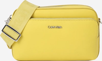 Calvin Klein Torba preko ramena u limeta zelena / srebro, Pregled proizvoda
