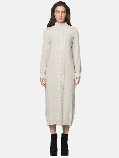 Elara Strickkleid in hellbeige, Produktansicht