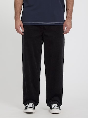 Loosefit Pantalon chino 'Freazy' Volcom en noir : devant