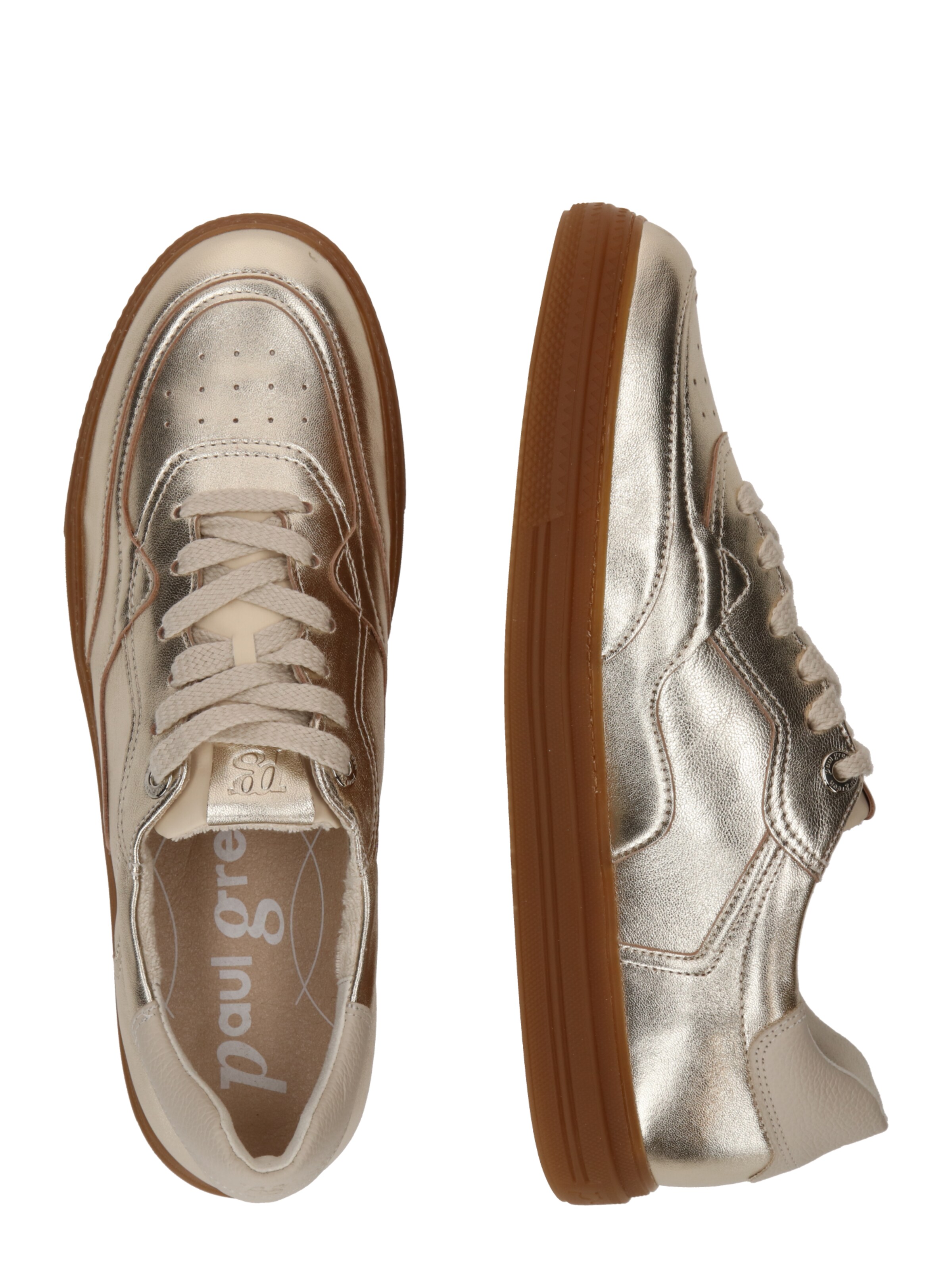 Baskets basses 'Pauls' Paul Green en or