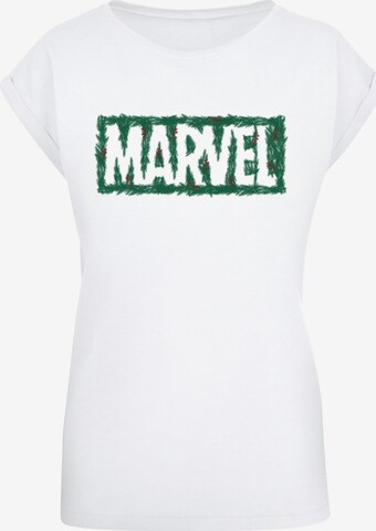 ABSOLUTE CULT T-Shirt 'Marvel' in Weiß: predná strana