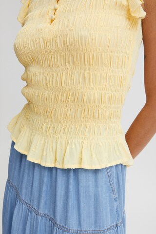 Camicia da donna 'Felice' di b.young in giallo