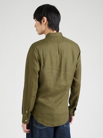 Slim fit Camicia di Polo Ralph Lauren in verde