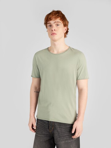 T-Shirt 'AMON' ARMEDANGELS en vert : devant