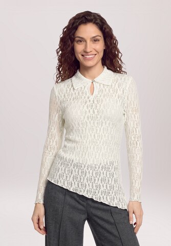 Cartoon Shirt in Beige: front