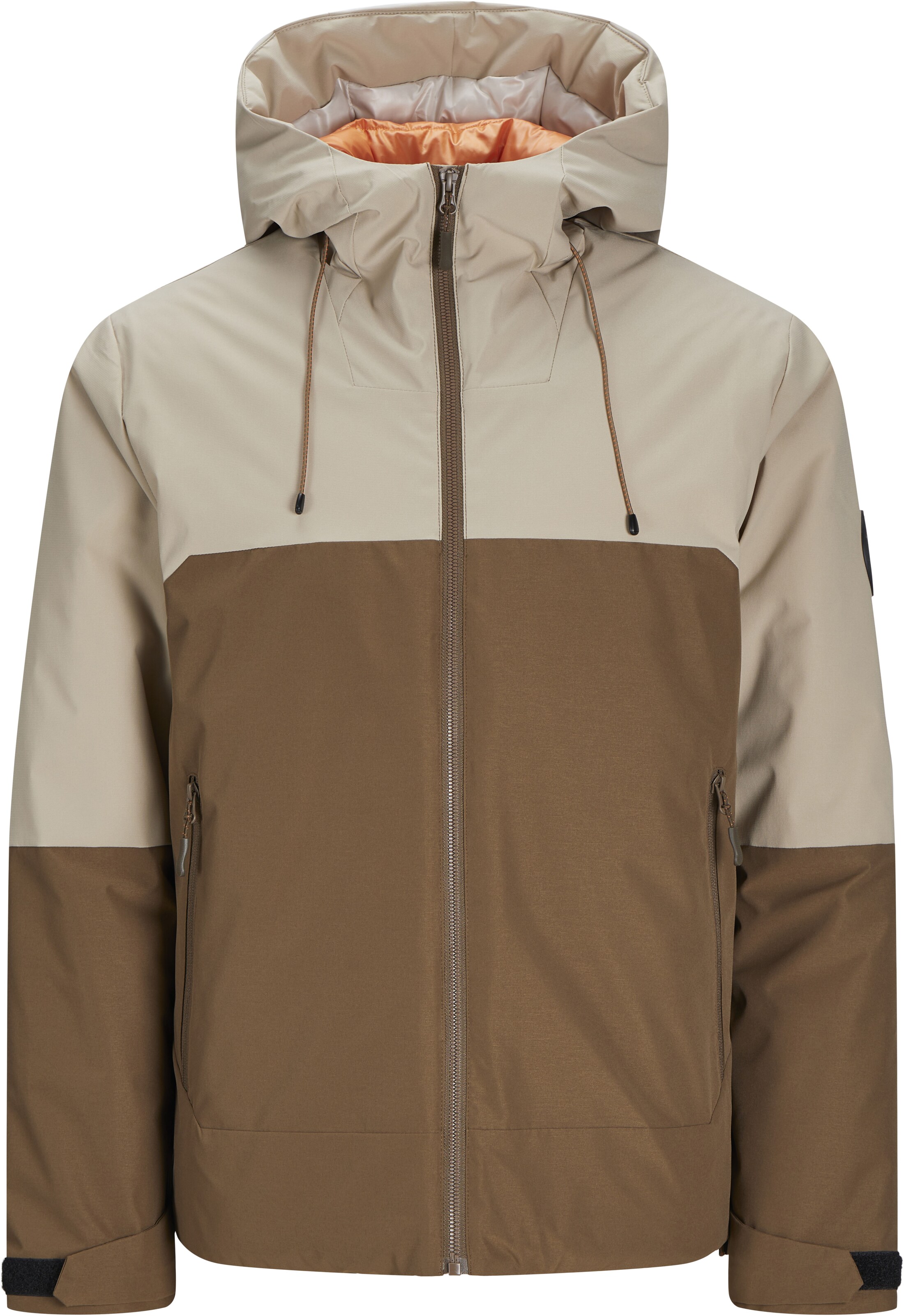 JACK & JONES Winterparka in Beige: Vorderseite