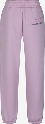 Bruuns Bazaar Kids Tapered Broek in Lila