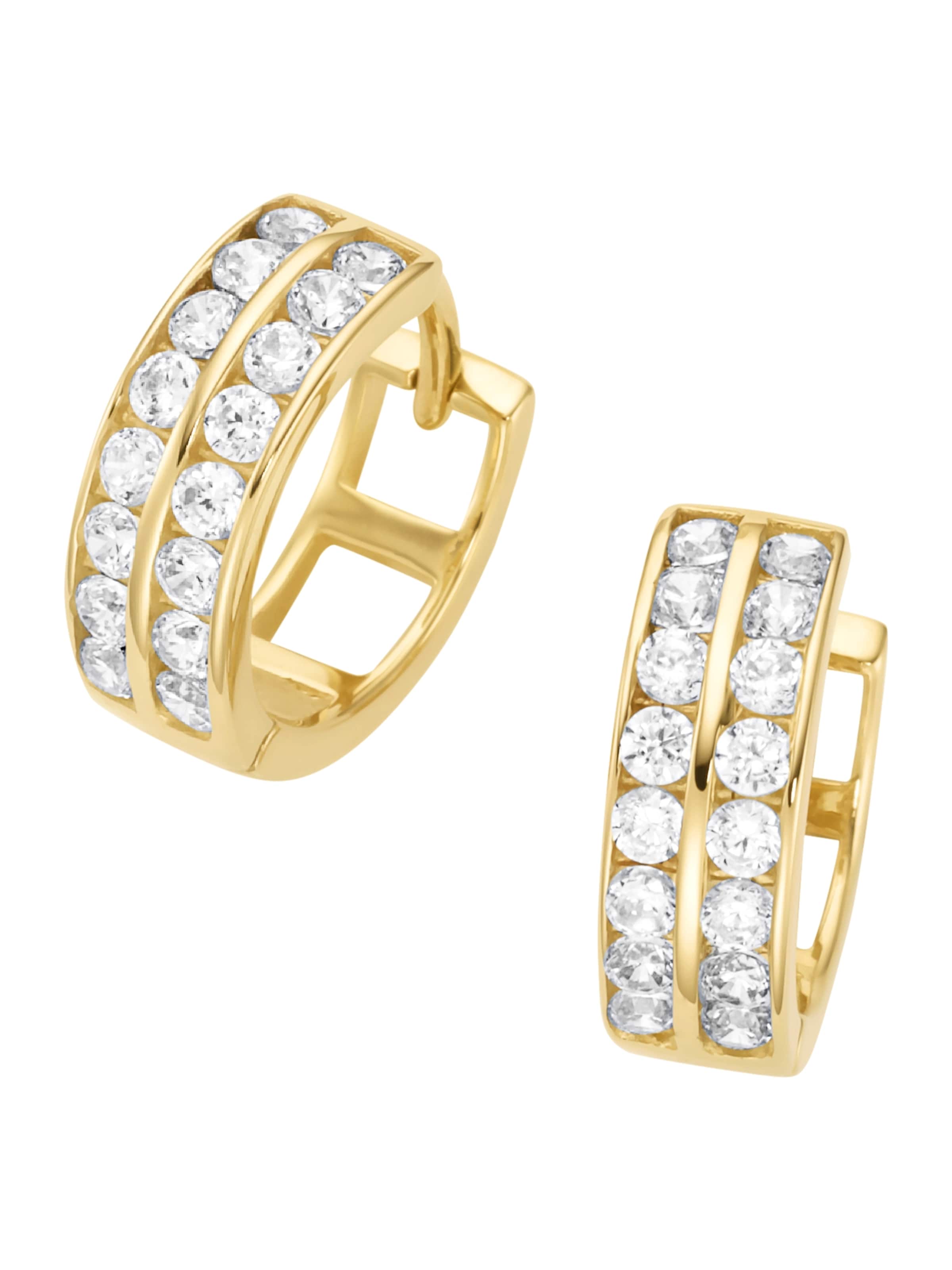 Luigi Merano Ohrringe in Gold: Vorderseite