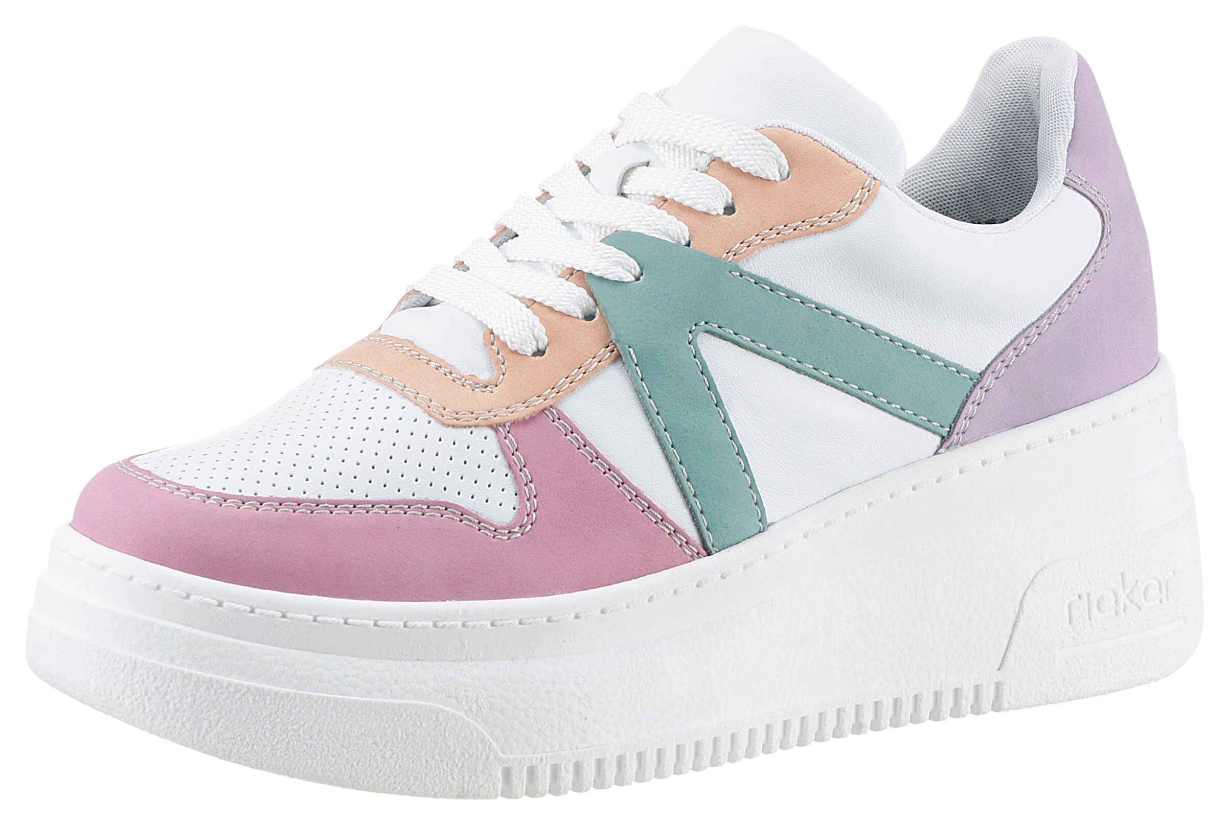 Rieker Sneaker in Weiß: Vorderseite