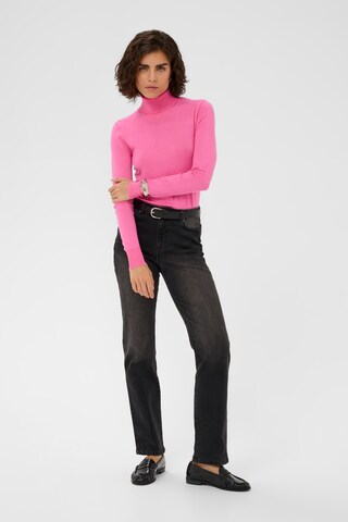 Kaffe - Jersey 'Astrid' en rosa