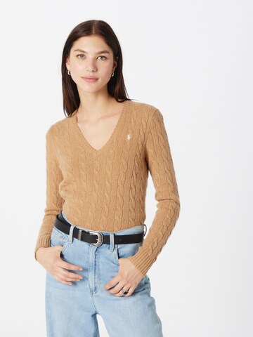 Polo Ralph Lauren Sweater 'KIMBERLY' in Beige: front