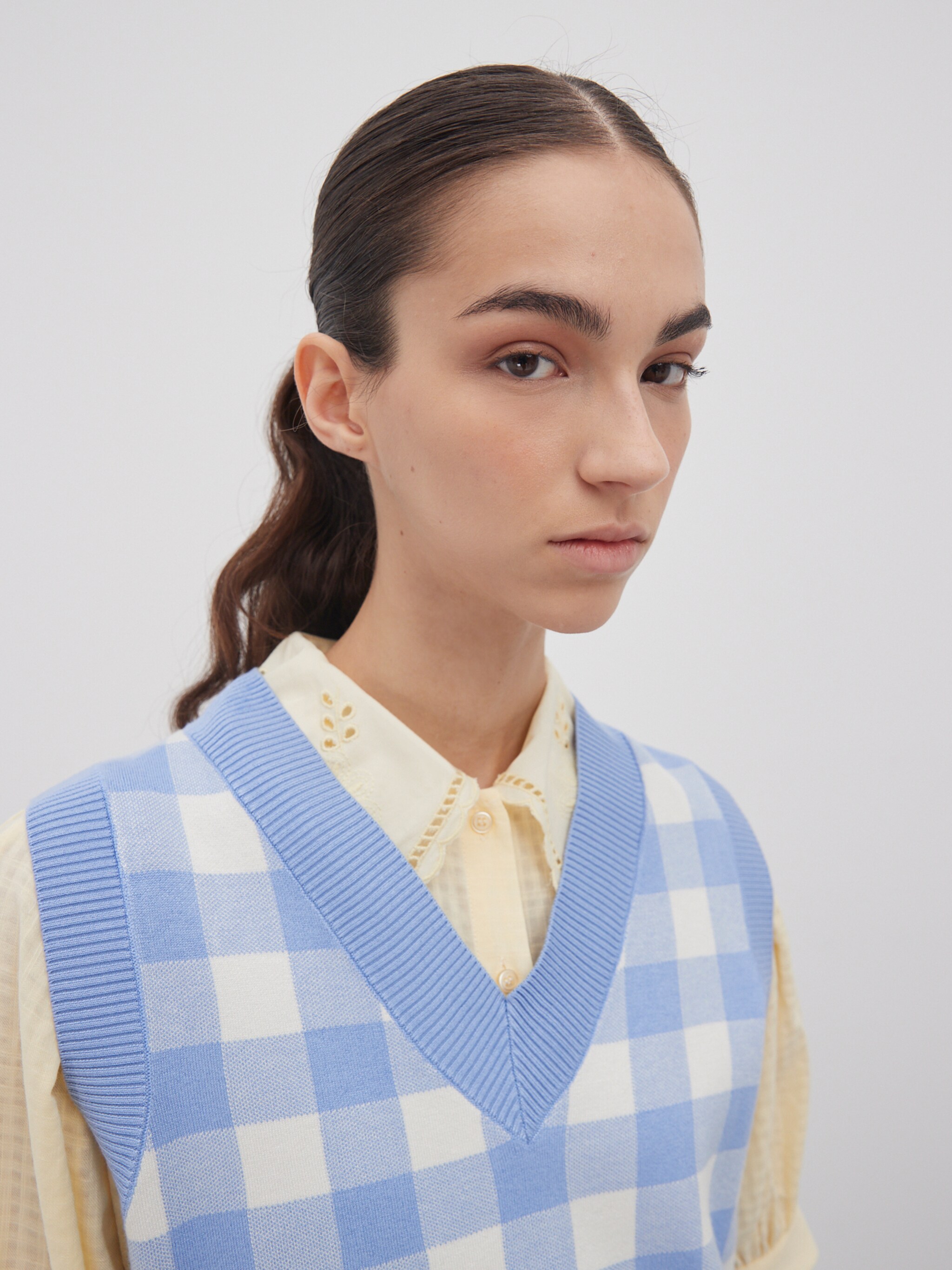 EDITED Producten Trui 'Tabia' Lichtblauw