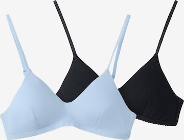 Reggiseno di LMTD in blu: frontale