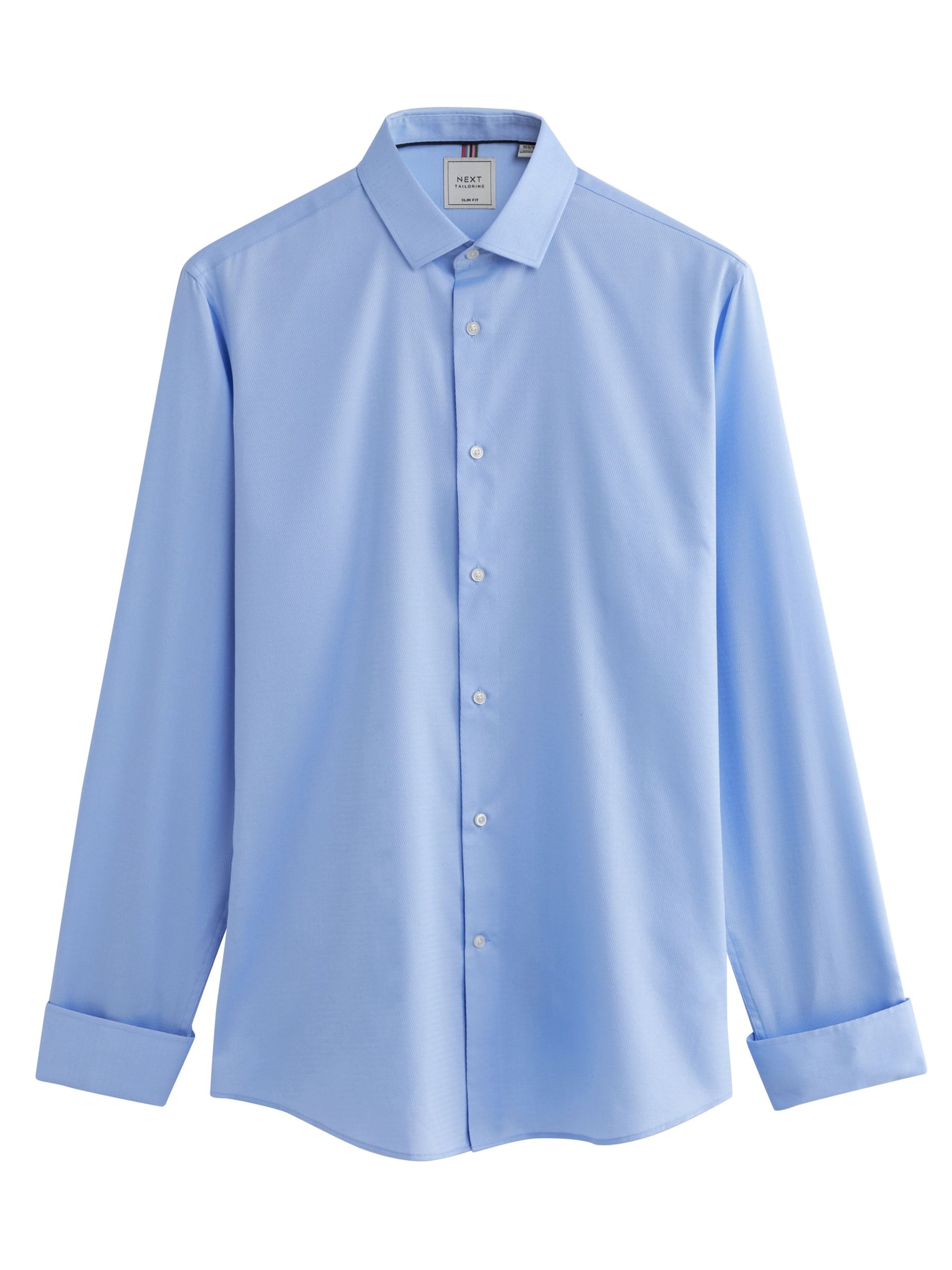 Slim fit Cămașă de la Next pe albastru: față