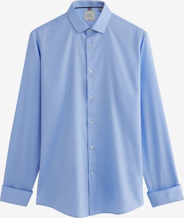 NextSlim Fit Košulja - plava boja: prednji dio