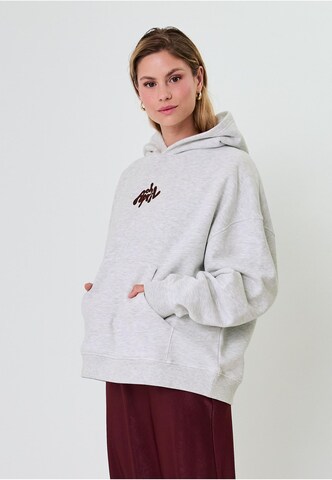 Sweat-shirt OH APRIL en gris : devant