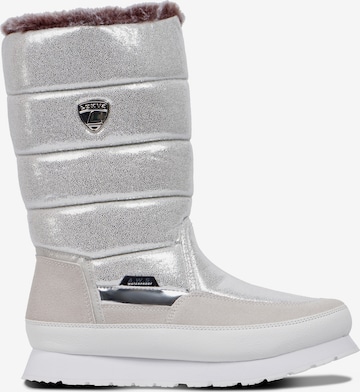 LUHTA Snow Boots in Silver: front