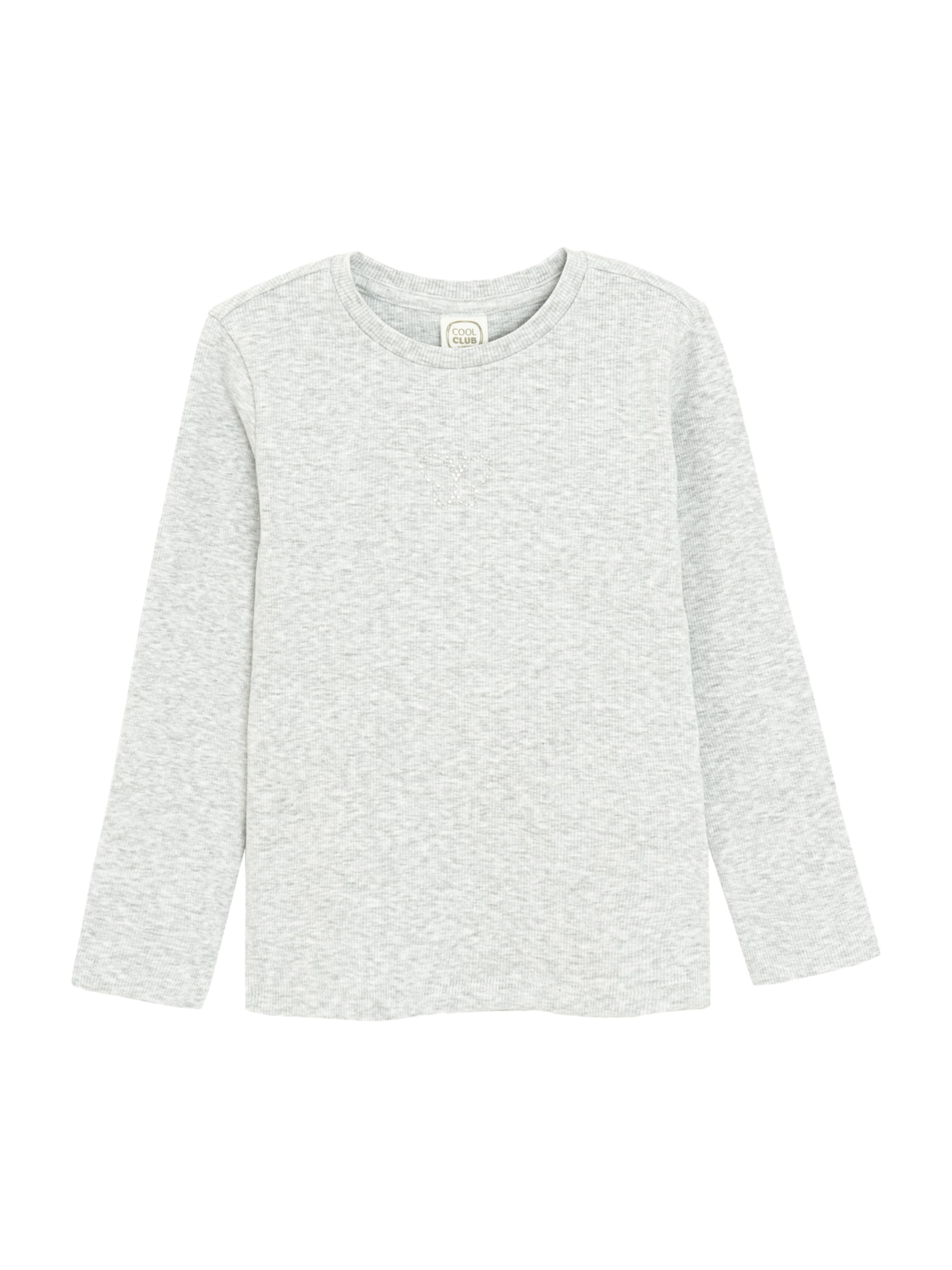 Cool Club Shirt in Grau: Vorderseite