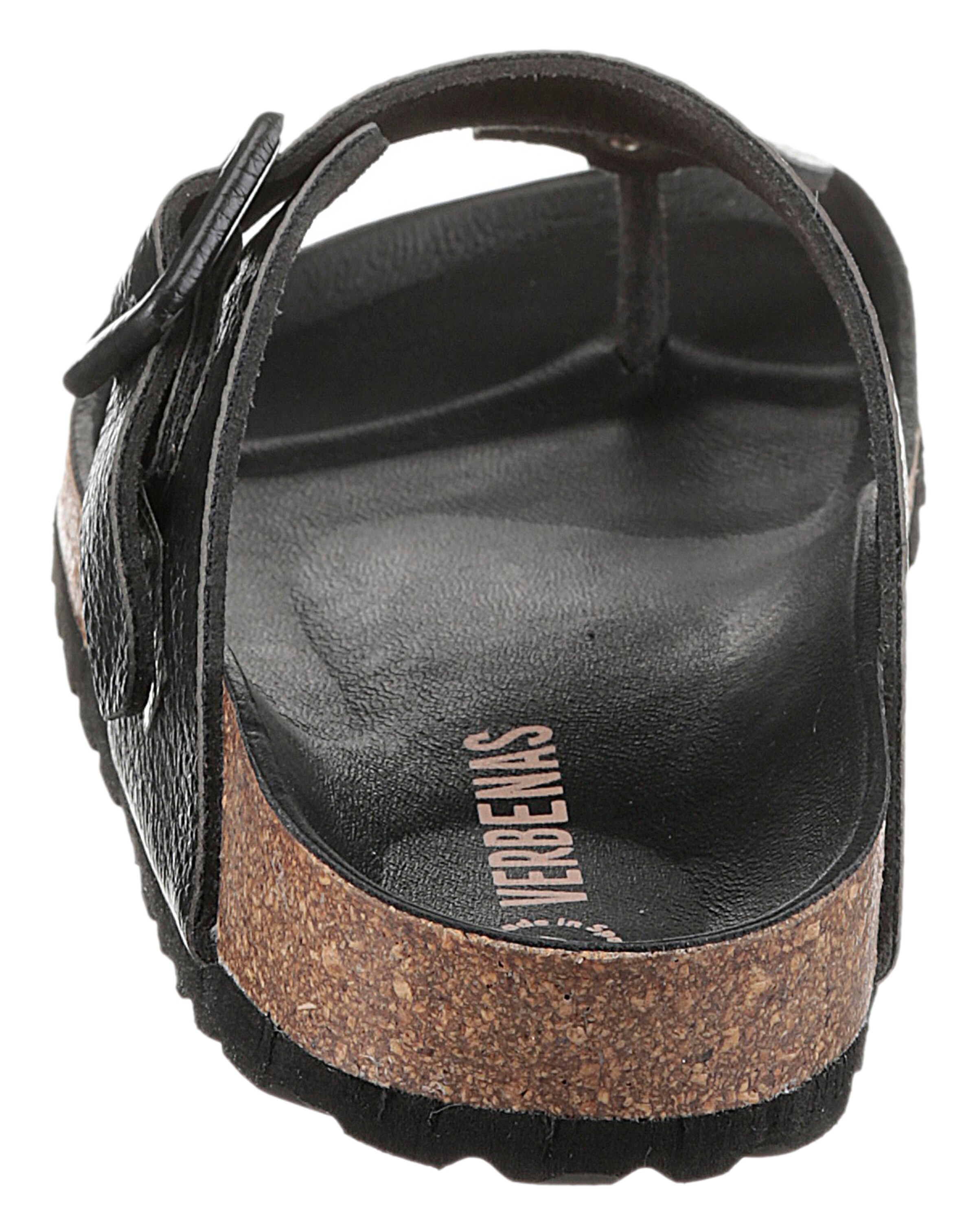 VERBENAS T-Bar Sandals in Black