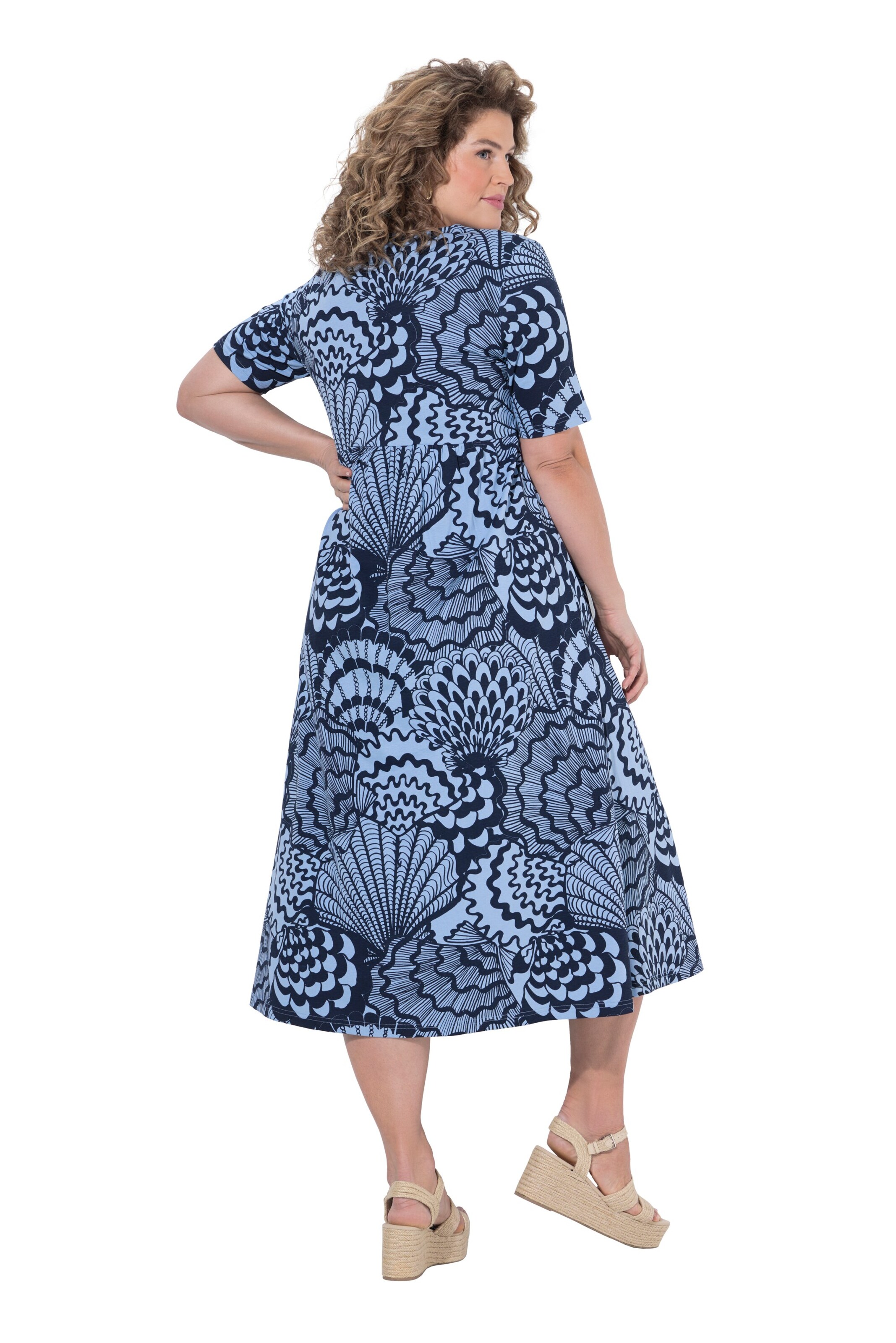 Ulla Popken Kleid in Blau