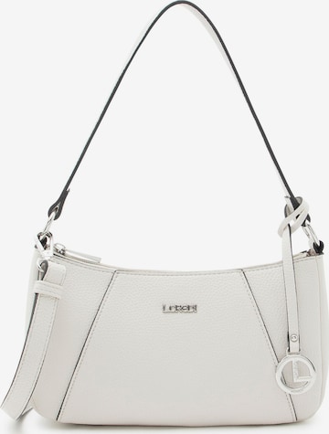 L.CREDI Schultertasche 'Michaela' in Grau: Vorderseite