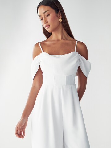 Willa - Jumpsuit 'Albany' en blanco