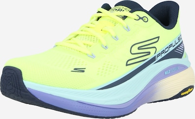SKECHERS Juoksukengät 'MAX CUSHIONING PROPULSION' värissä laivastonsininen / vaaleansininen / limetti, Tuotenäkymä