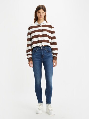 Skinny Jean '721' LEVI'S ® en bleu : devant