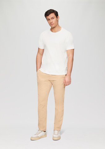 T-Shirt s.Oliver en blanc : devant