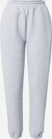 ABOUT YOU Tapered Pants 'Naomi' in Grey: front