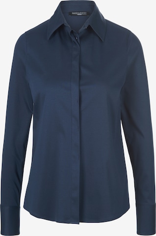 Fadenmeister Berlin Blouse in Blue: front