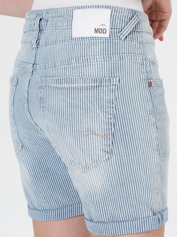 M.O.D MIRACLE OF DENIM Wide leg Trousers in Blue