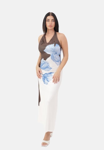 Elara Kjole i brun: forside