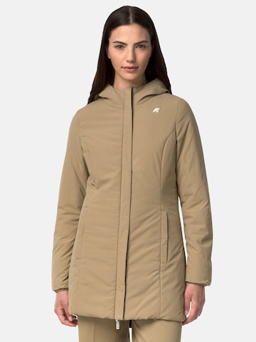 K-Way - Chaqueta de invierno 'K-WAY DENISE ST WARM DOUBLE GIUBBINO' en beige