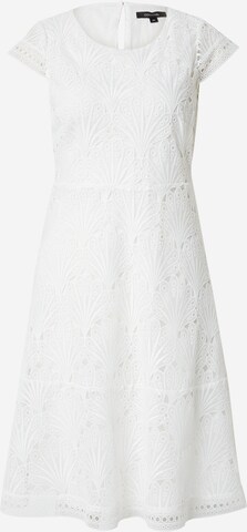 COMMA Φόρεμα κοκτέιλ σε λευκό: μπροστά