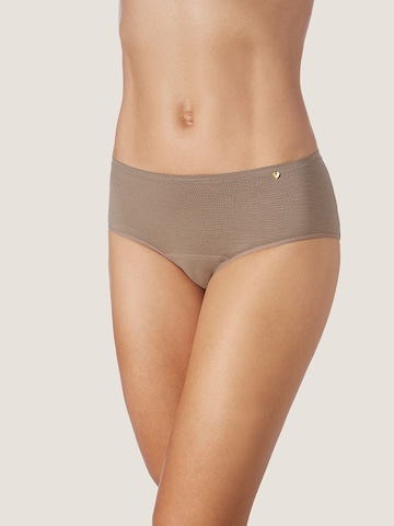 Culotte 'Circe soy fiber hipster panties' zd ZERO DEFECTS en marron : devant