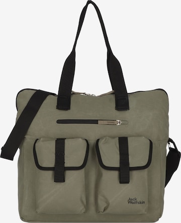 JACK WOLFSKIN Sports bag in Green: front