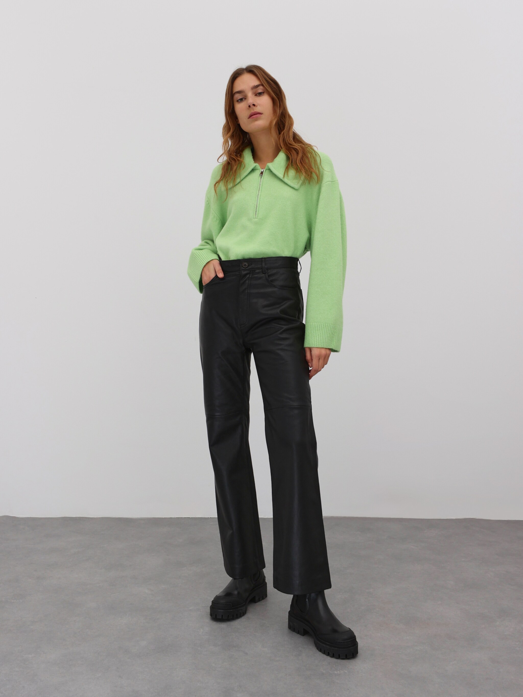 EDITED Producten Broek 'Brady' Zwart