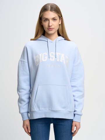 BIG STAR Sweatshirt 'Rubialsa' in Blauw: voorkant