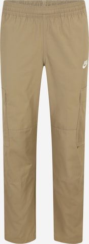 Regular Pantalon cargo Nike Sportswear en beige : devant