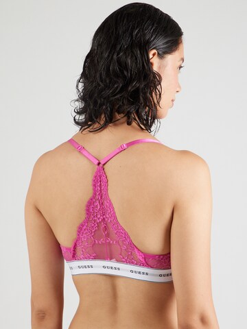 GUESS Triangle Bra 'BELLE' in Pink