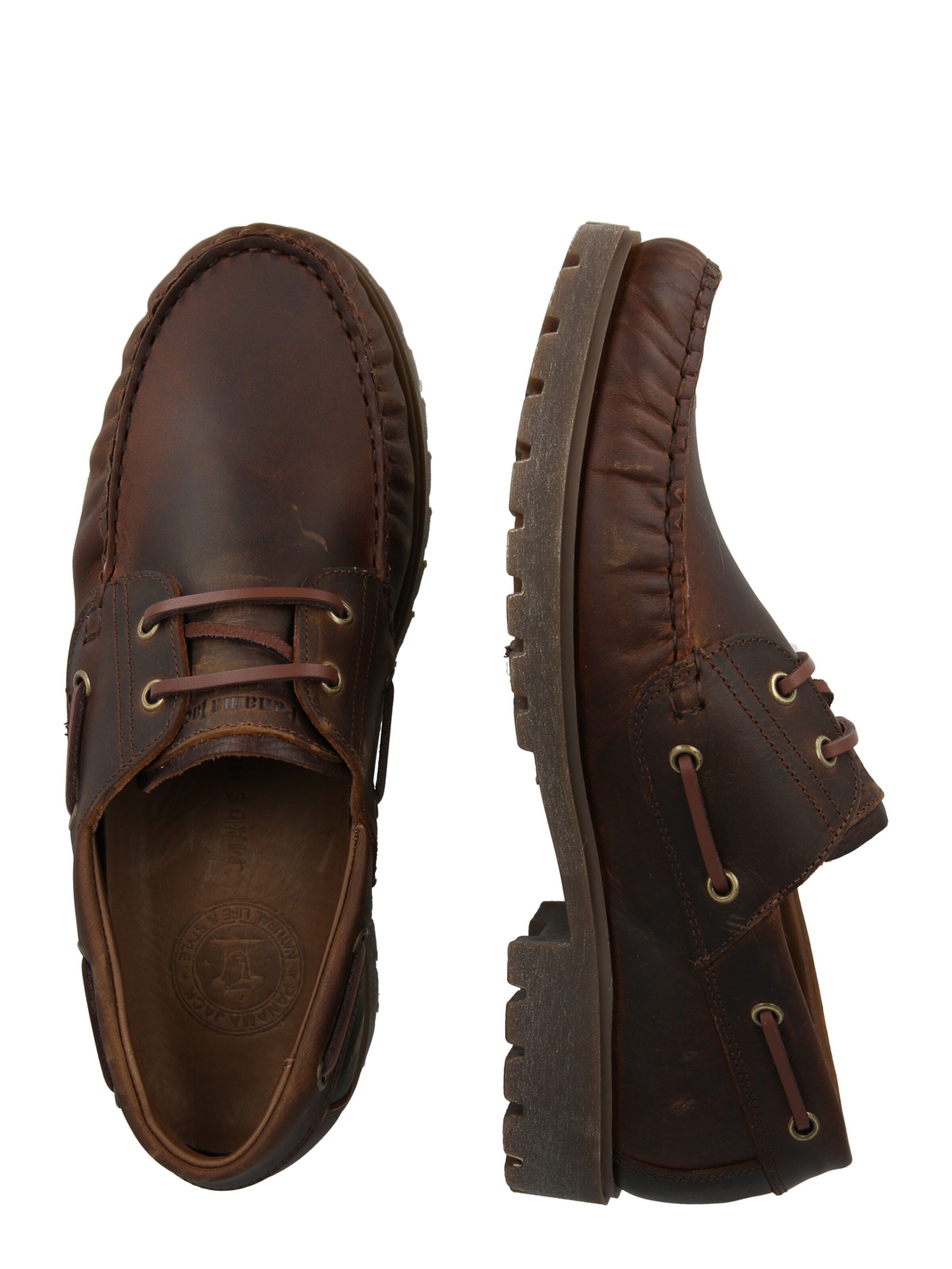 brūns PANAMA JACK Mokasīni 'Gante C2'