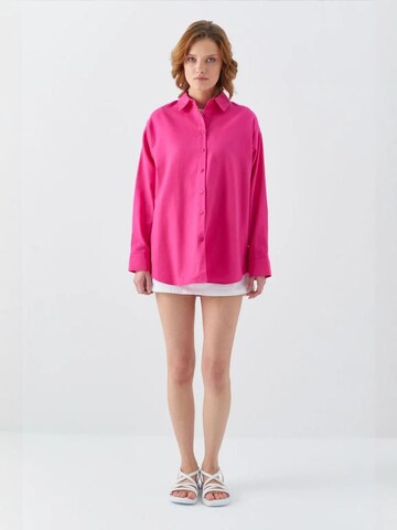 MixRay Blouse in Pink