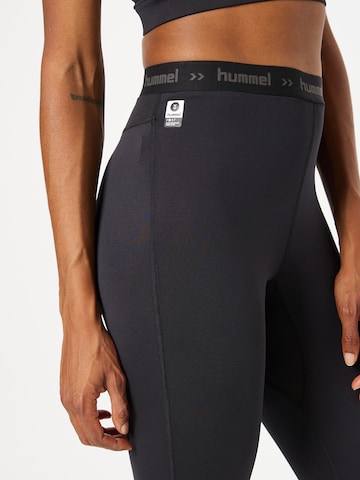 Hummel Skinny Fit Спортен панталон в черно