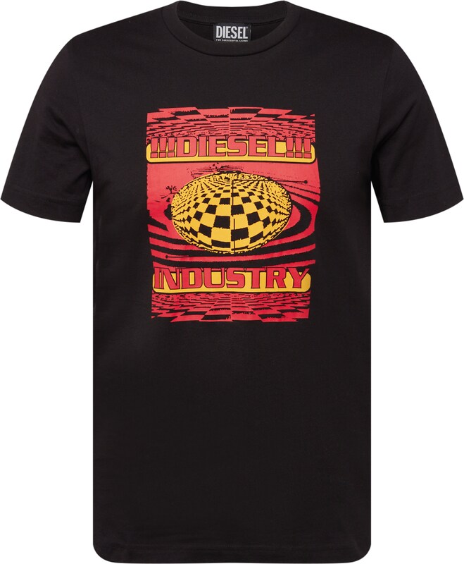 DIESEL T-Shirt 'DIEGOR' in Schwarz AB5951 DIESEL T-Shirt 'DIEGOR' in Schwarz AB5951