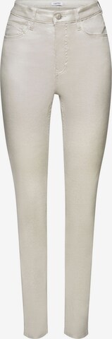 Coupe slim Pantalon ESPRIT en gris : devant